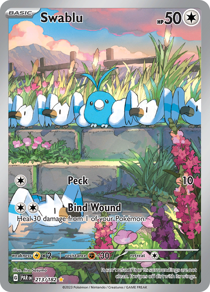 Swablu (213/182) [Scarlet & Violet: Paradox Rift] | Rock City Comics