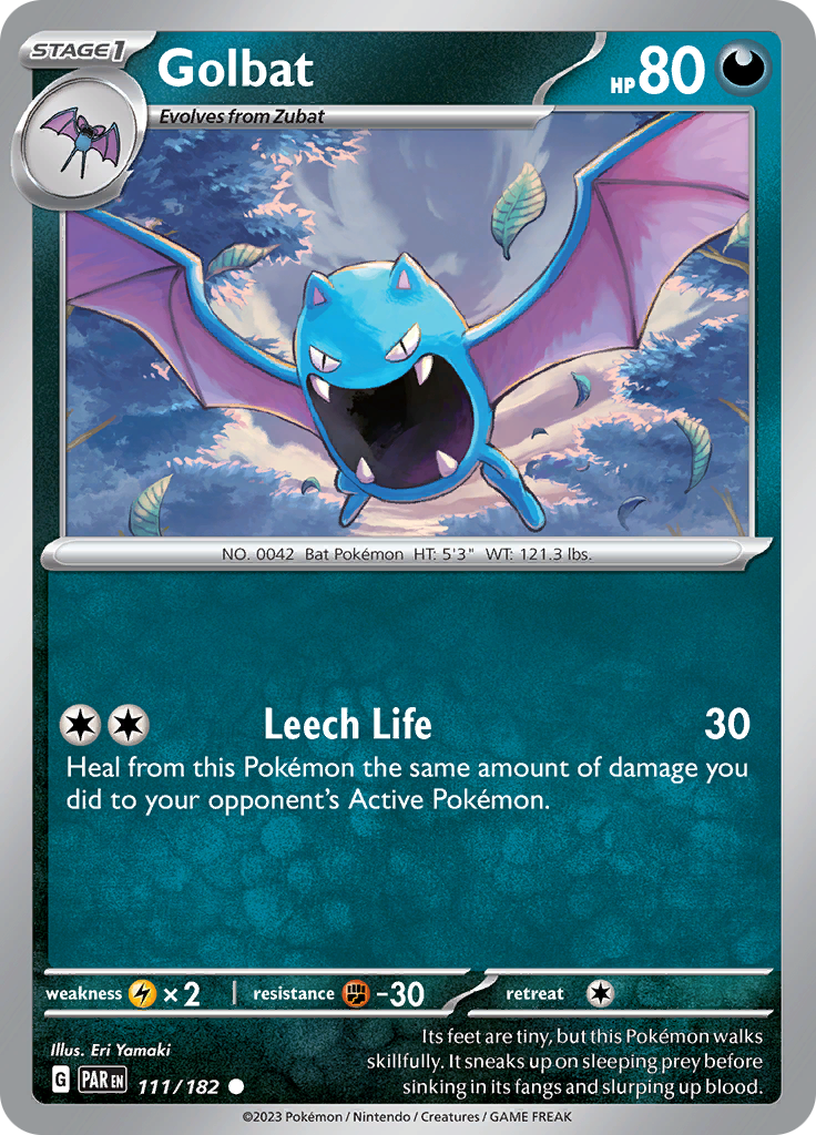 Golbat (111/182) [Scarlet & Violet: Paradox Rift] | Rock City Comics