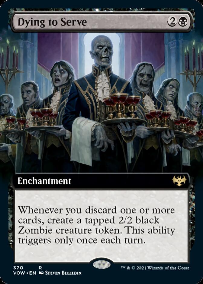 Dying to Serve (Extended Art) [Innistrad: Crimson Vow] | Rock City Comics