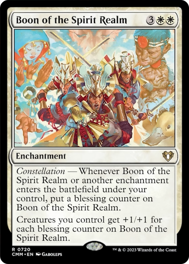 Boon of the Spirit Realm [Commander Masters] | Rock City Comics