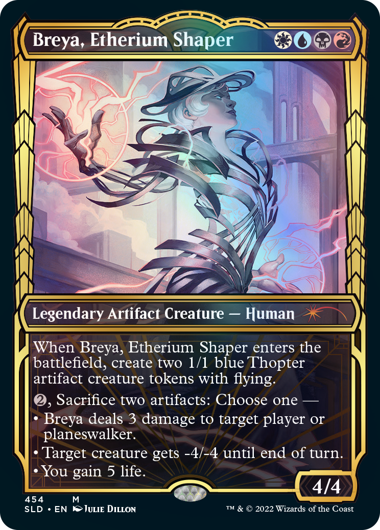 Breya, Etherium Shaper (Showcase Gilded Foil) [Secret Lair Drop Series] | Rock City Comics