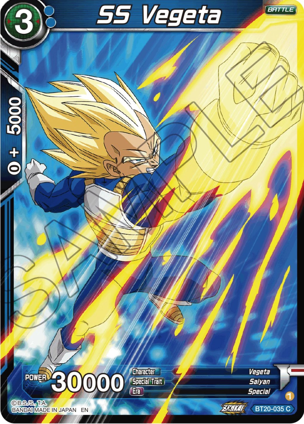SS Vegeta (BT20-035) [Power Absorbed] | Rock City Comics