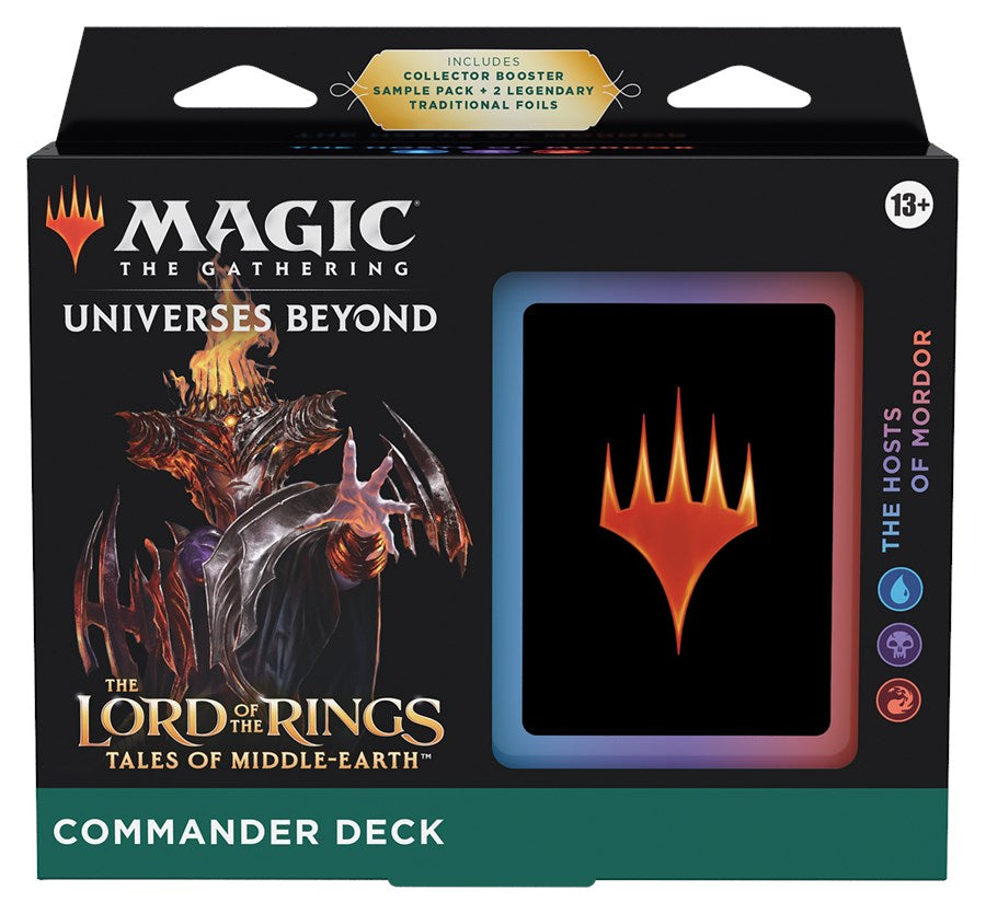 The Lord of the Rings: Tales of Middle-earth - Commander Deck (The Hosts of Mordor) | Rock City Comics