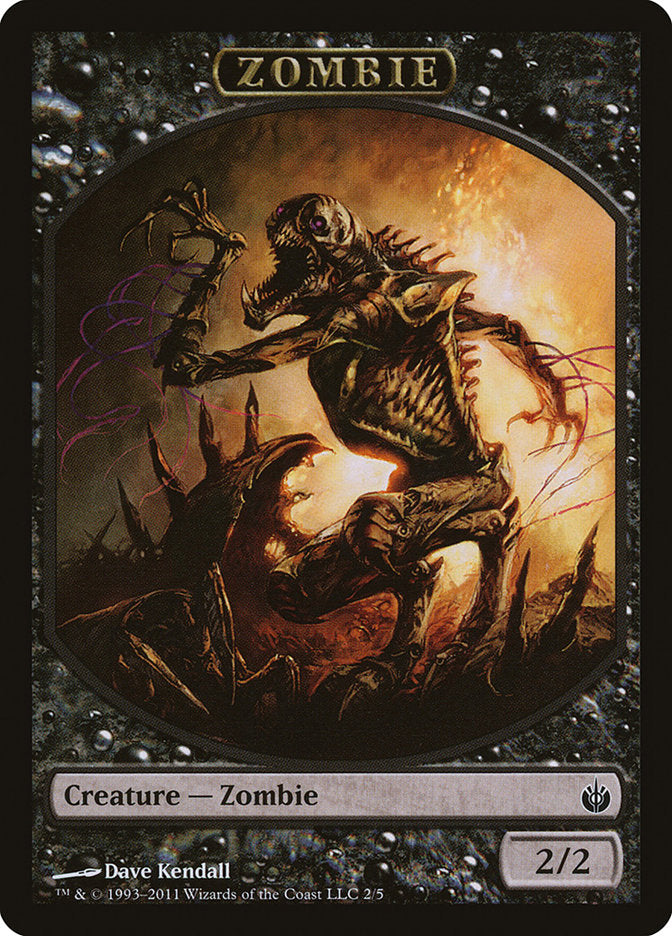 Zombie Token [Mirrodin Besieged Tokens] | Rock City Comics