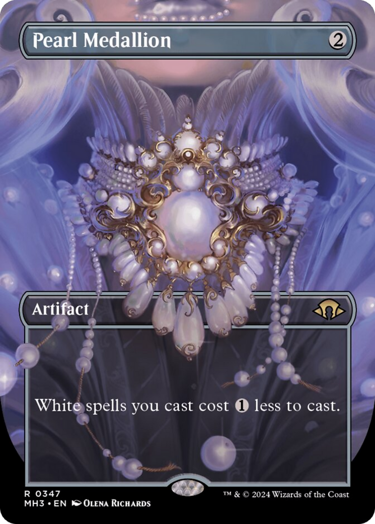 Pearl Medallion (Borderless) [Modern Horizons 3] | Rock City Comics