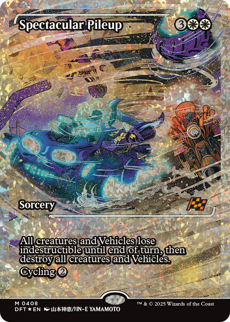 Spectacular Pileup (Showcase) (Fracture Foil) [Aetherdrift] | Rock City Comics