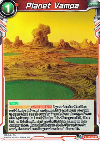 Planet Vampa (BT11-028) [Vermilion Bloodline 2nd Edition] | Rock City Comics