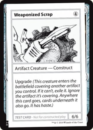 Weaponized Scrap (2021 Edition) [Mystery Booster Playtest Cards] | Rock City Comics