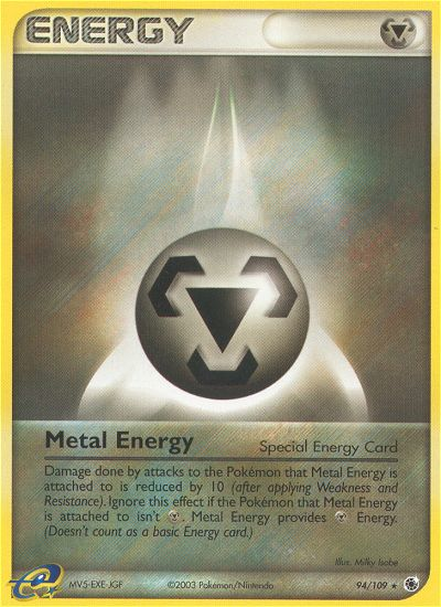 Metal Energy (94/109) [EX: Ruby & Sapphire] | Rock City Comics