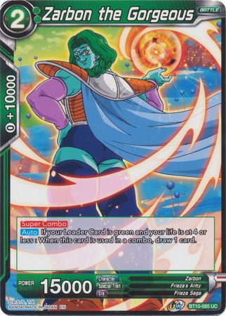 Zarbon the Gorgeous (BT10-085) [Rise of the Unison Warrior 2nd Edition] | Rock City Comics