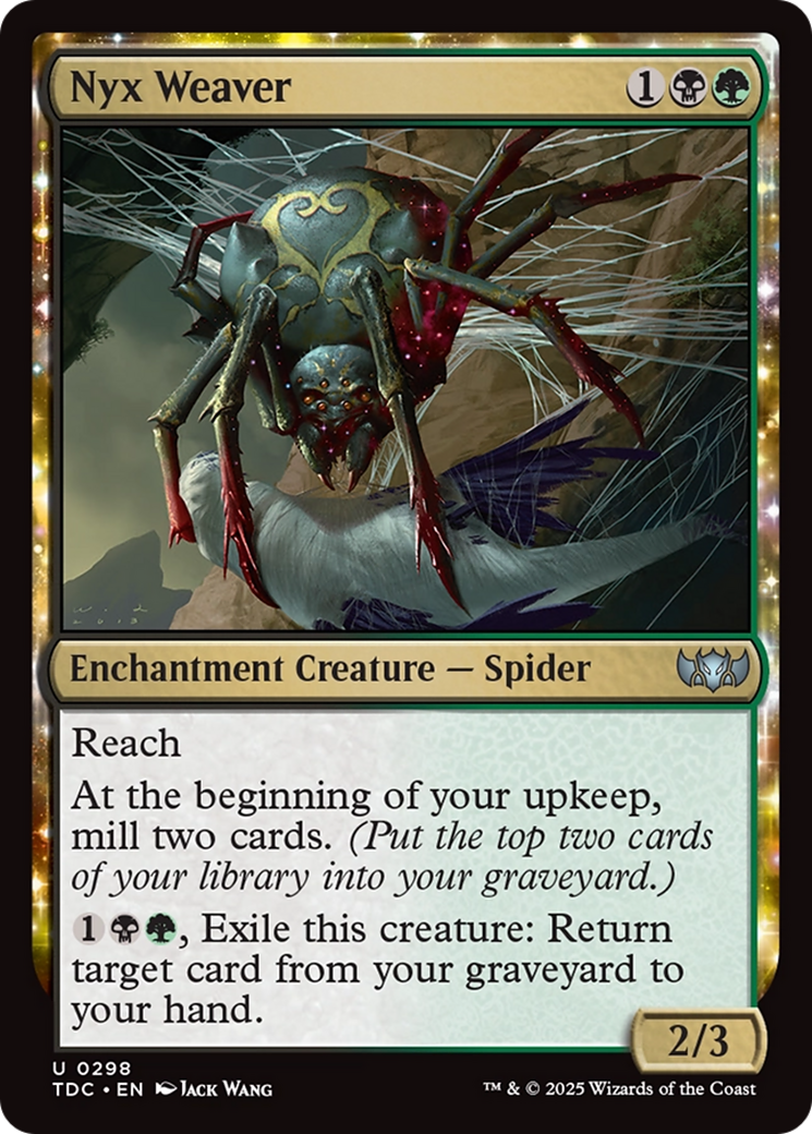 Nyx Weaver [Tarkir: Dragonstorm Commander] | Rock City Comics