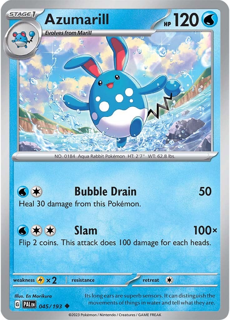 Azumarill (045/193) [Scarlet & Violet: Paldea Evolved] | Rock City Comics