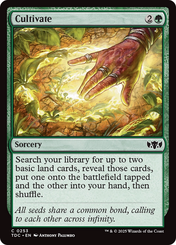 Cultivate [Tarkir: Dragonstorm Commander] | Rock City Comics