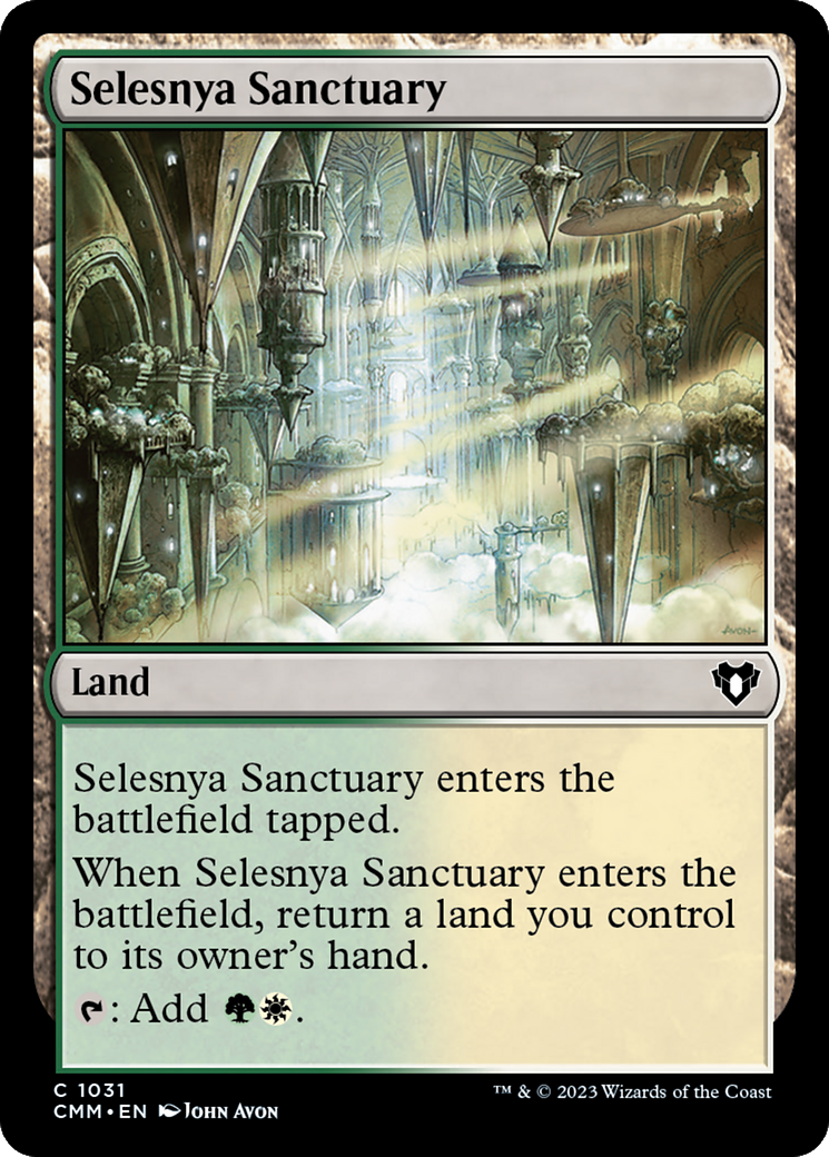 Selesnya Sanctuary [Commander Masters] | Rock City Comics