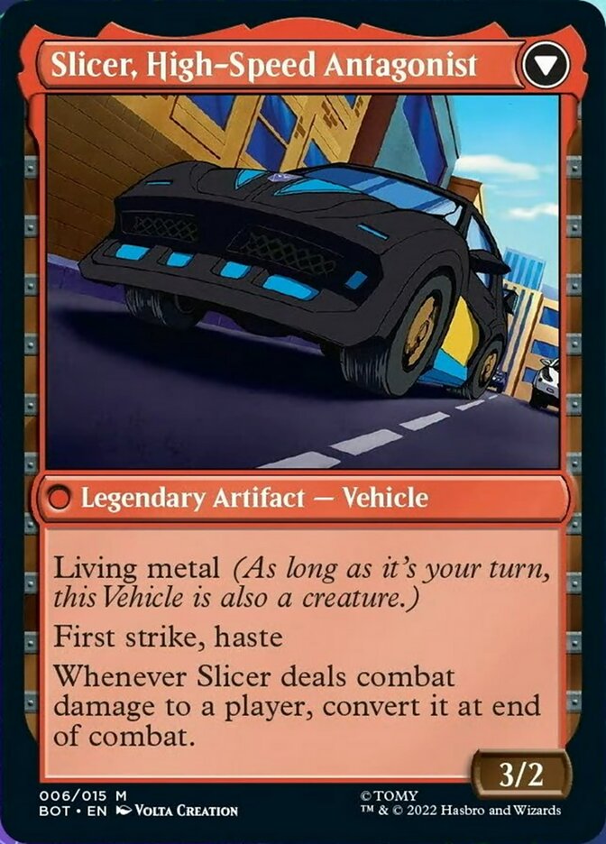 Slicer, Hired Muscle // Slicer, High-Speed Antagonist [Transformers] | Rock City Comics