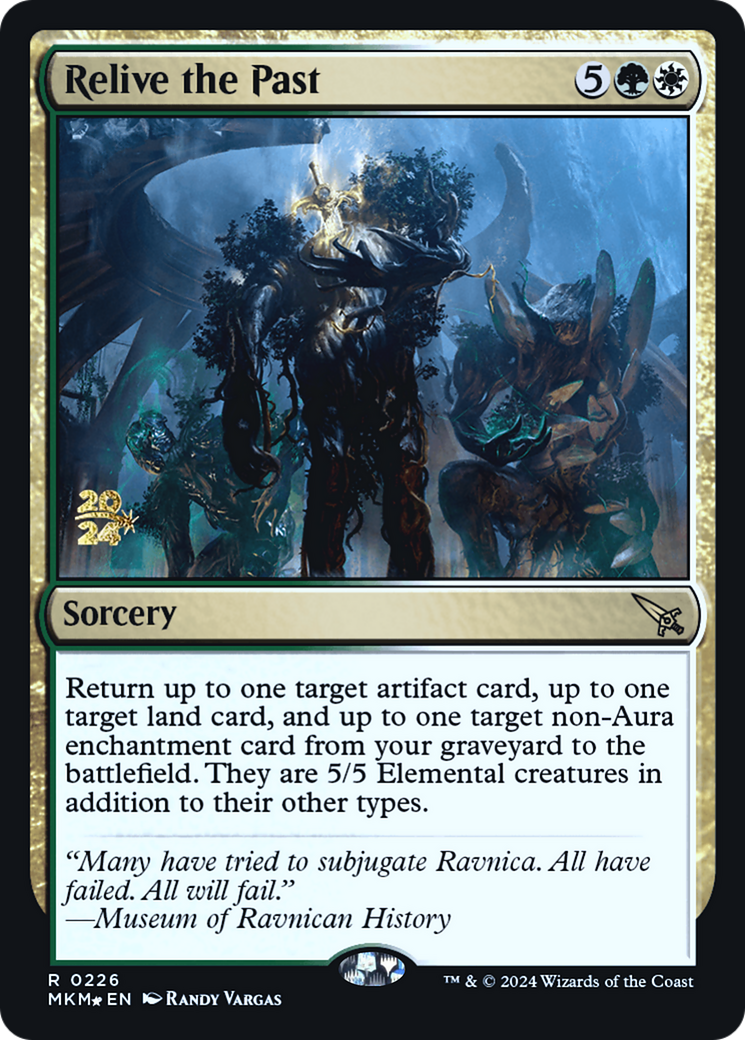 Relive the Past [Murders at Karlov Manor Prerelease Promos] | Rock City Comics