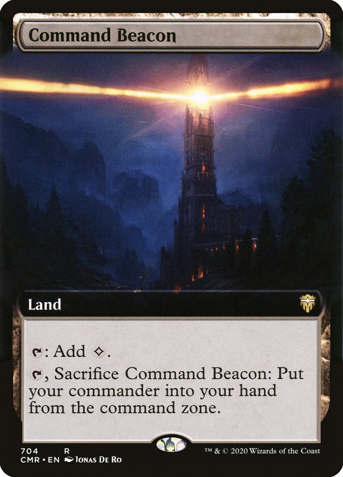 Command Beacon (Extended Art) [Commander Legends] | Rock City Comics