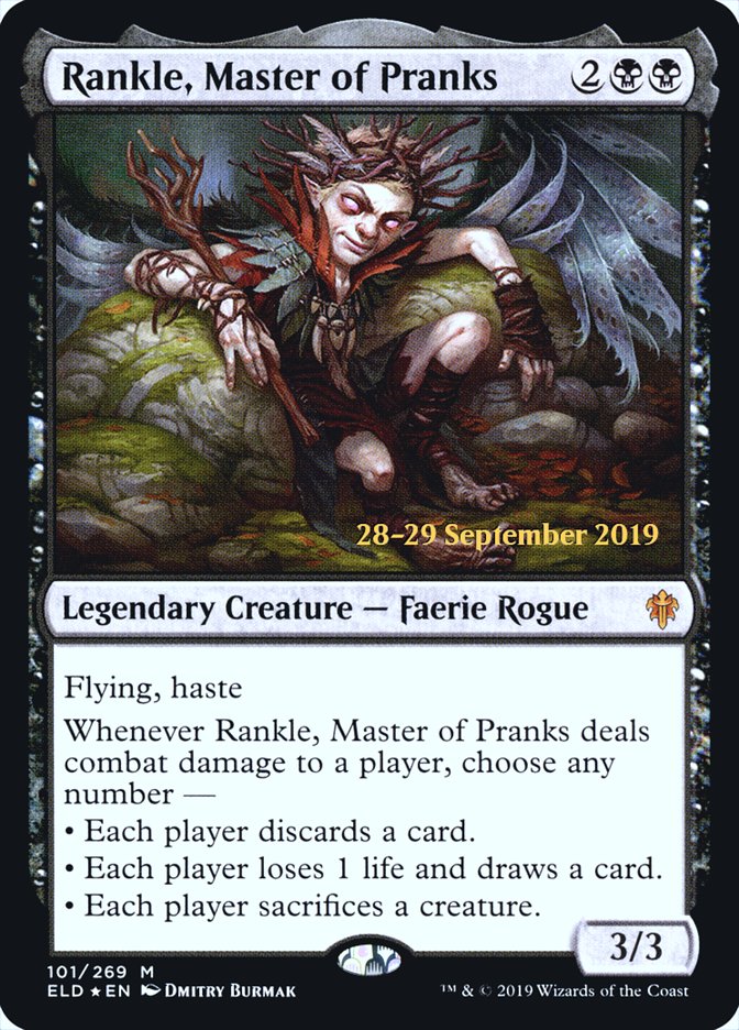 Rankle, Master of Pranks [Throne of Eldraine Prerelease Promos] | Rock City Comics