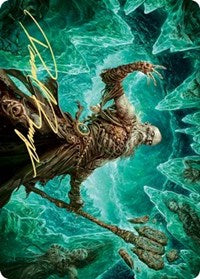 Draugr Necromancer Art Card (Gold-Stamped Signature) [Kaldheim Art Series] | Rock City Comics