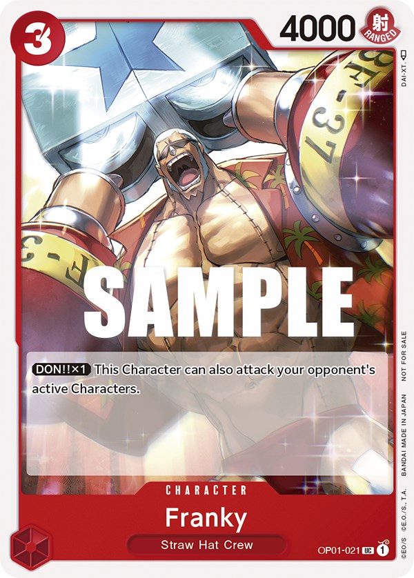 Franky (Tournament Pack Vol. 2) [One Piece Promotion Cards] | Rock City Comics