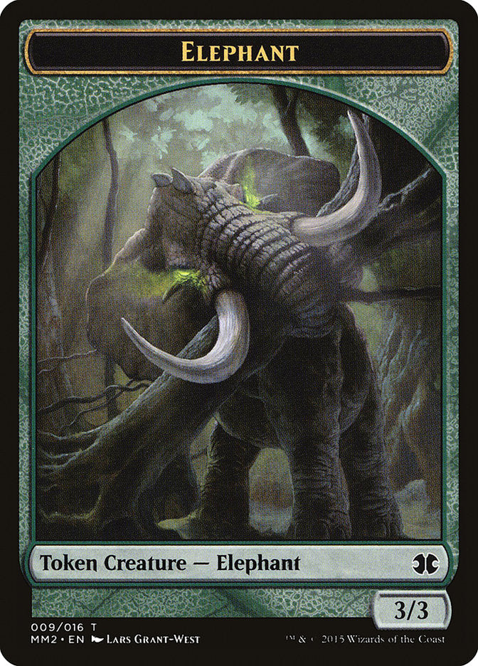Elephant Token [Modern Masters 2015 Tokens] | Rock City Comics