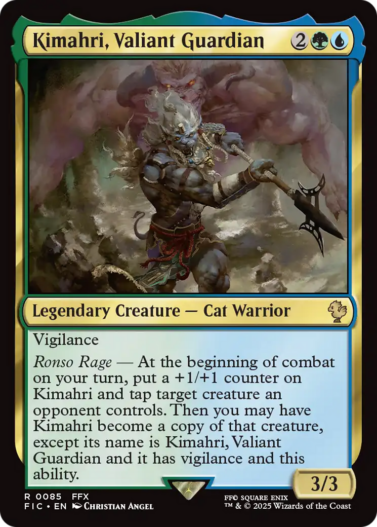 Kimahri, Valiant Guardian [FINAL FANTASY Commander] | Rock City Comics