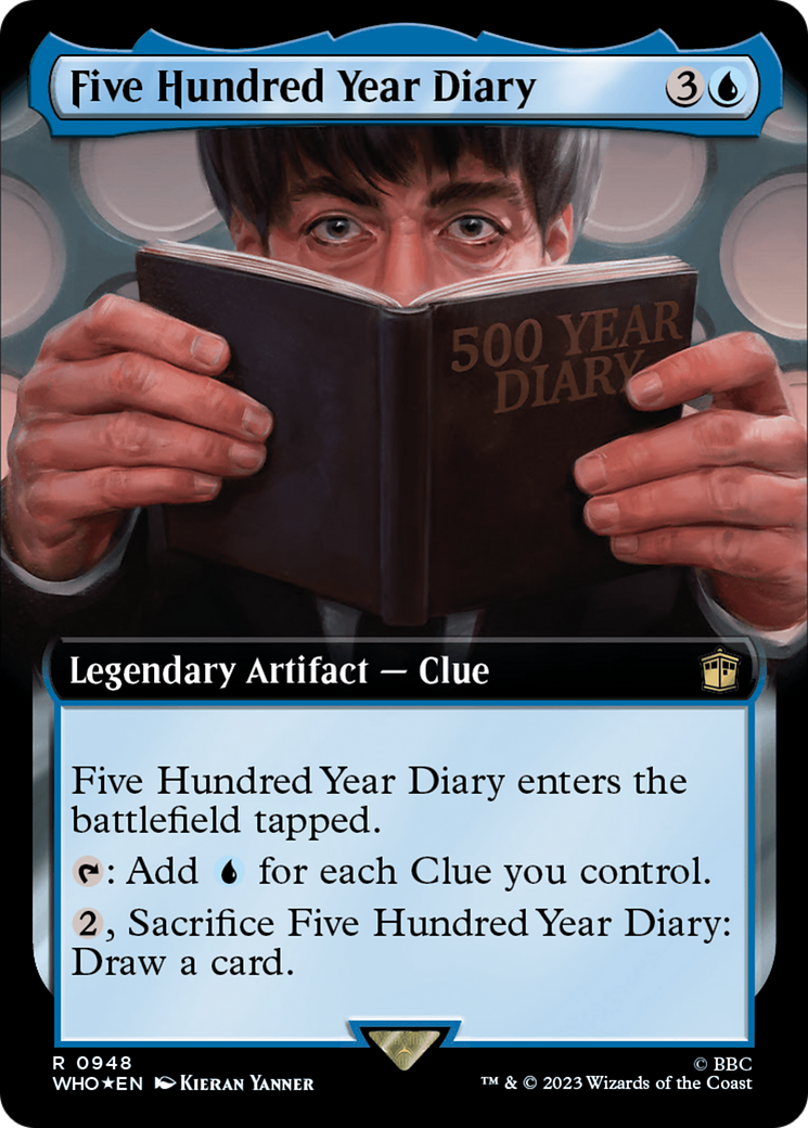 Five Hundred Year Diary (Extended Art) (Surge Foil) [Doctor Who] | Rock City Comics