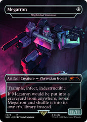 Blightsteel Colossus - Megatron (Borderless) [Secret Lair Drop Series] | Rock City Comics