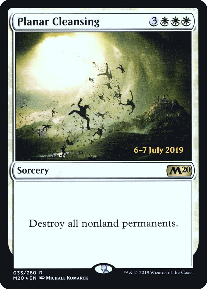 Planar Cleansing [Core Set 2020 Prerelease Promos] | Rock City Comics