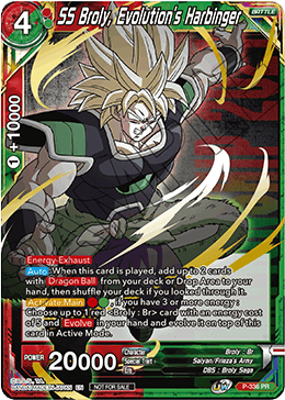 SS Broly, Evolution's Harbinger (P-336) [Tournament Promotion Cards] | Rock City Comics