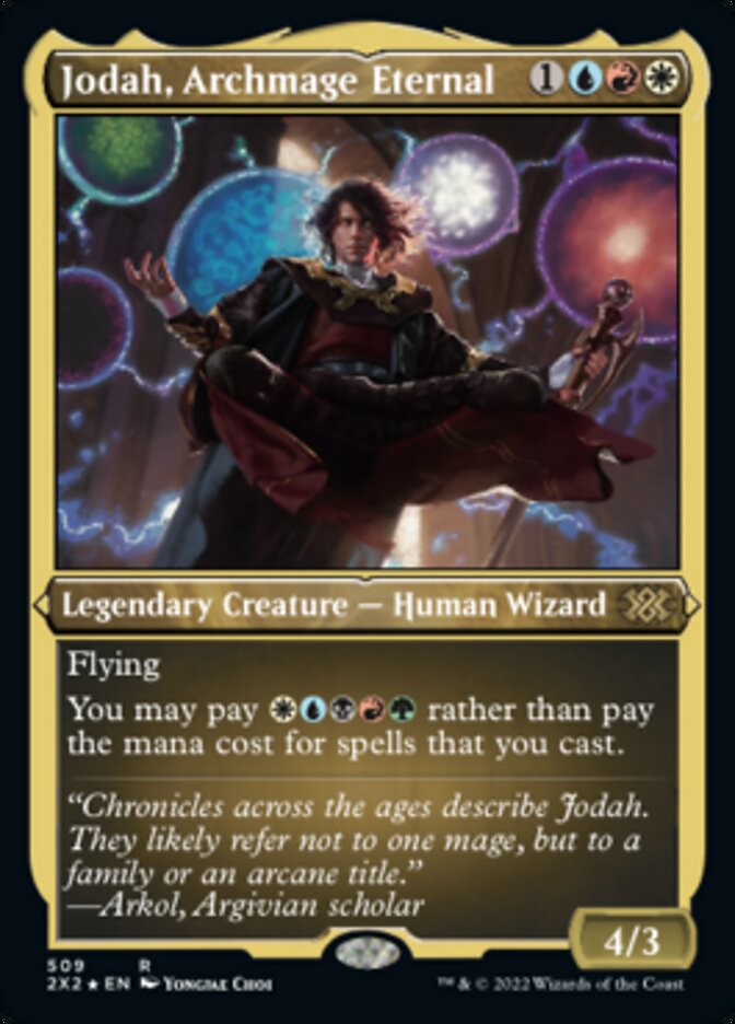 Jodah, Archmage Eternal (Foil Etched) [Double Masters 2022] | Rock City Comics