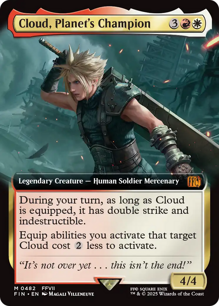 Cloud, Planet's Champion (Extended Art) [FINAL FANTASY] | Rock City Comics