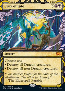 Crux of Fate (Foil Etched) [Strixhaven: School of Mages Mystical Archive] | Rock City Comics