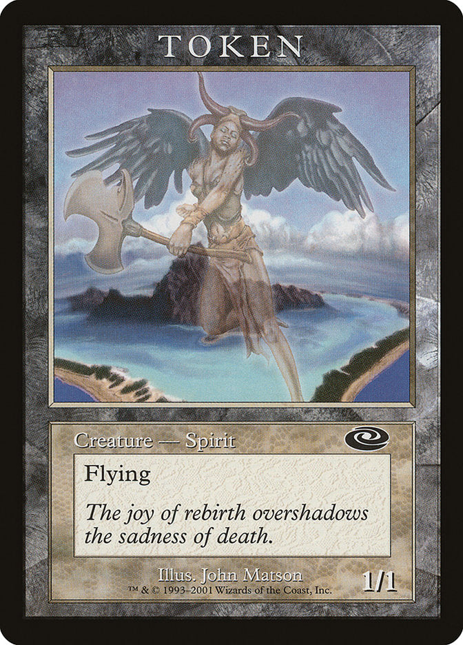 Spirit Token [Magic Player Rewards 2001] | Rock City Comics