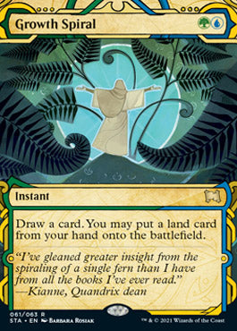 Growth Spiral (Foil Etched) [Strixhaven: Mystical Archive] | Rock City Comics