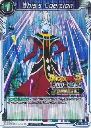 Whis's Coercion (BT1-055) [Judge Promotion Cards] | Rock City Comics