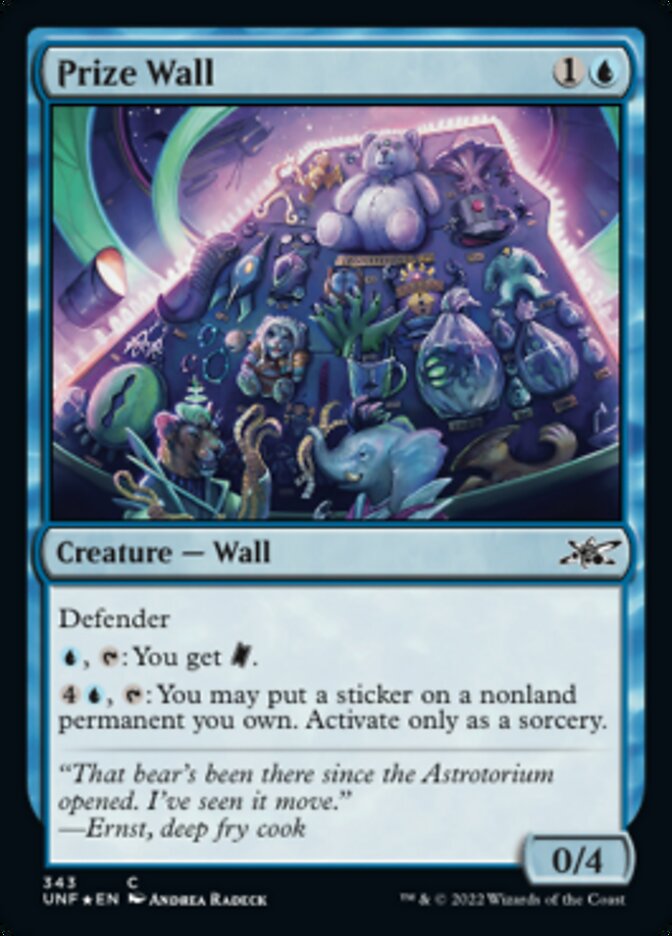 Prize Wall (Galaxy Foil) [Unfinity] | Rock City Comics