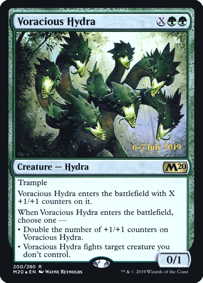 Voracious Hydra [Core Set 2020 Prerelease Promos] | Rock City Comics