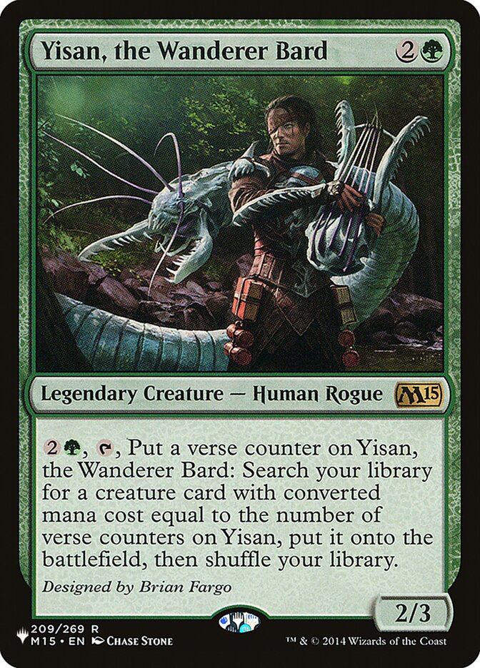 Yisan, the Wanderer Bard [The List] | Rock City Comics