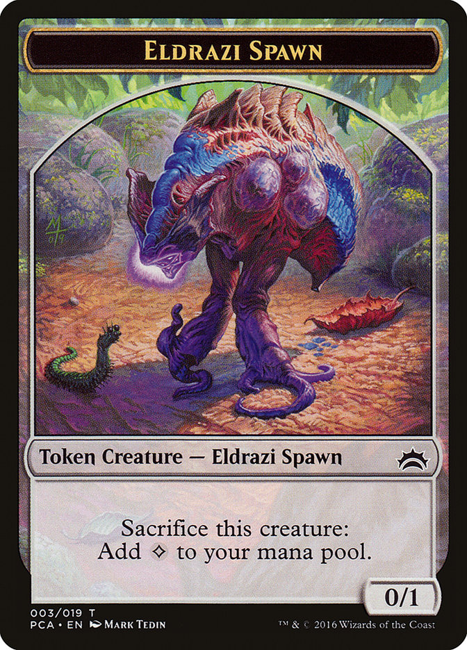 Eldrazi Spawn Token (003/019) [Planechase Anthology Tokens] | Rock City Comics