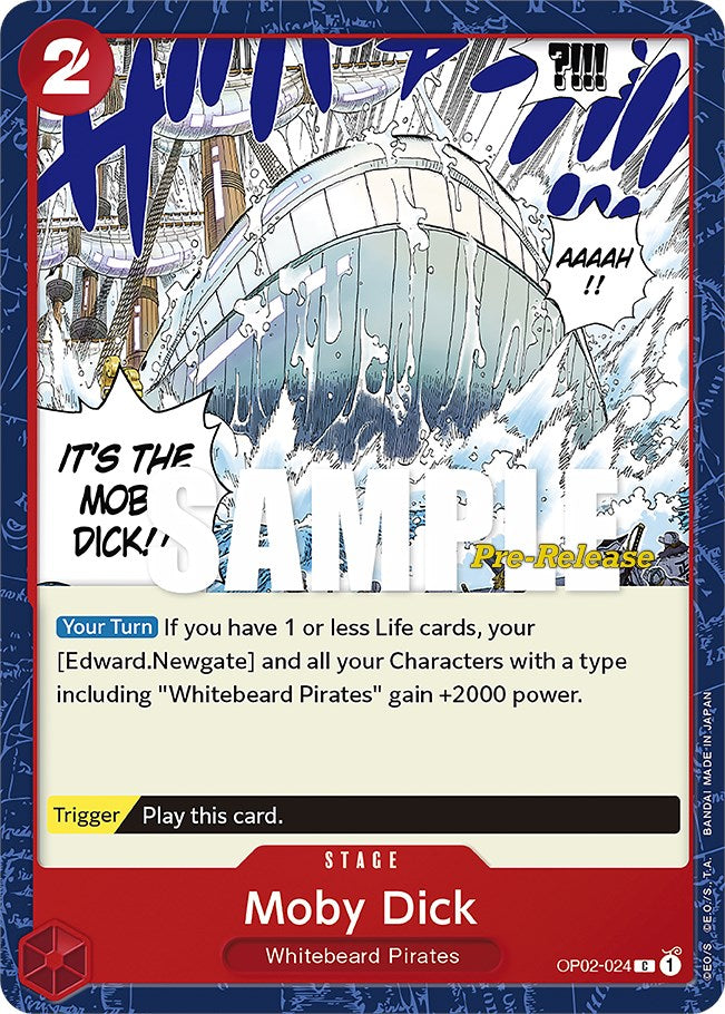 Moby Dick [Paramount War Pre-Release Cards] | Rock City Comics