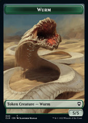 Phyrexian Beast // Wurm Double-Sided Token [Commander Legends: Battle for Baldur's Gate Tokens] | Rock City Comics