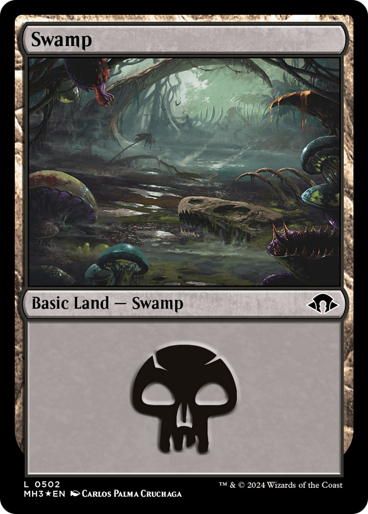 Swamp (0502) (Ripple Foil) [Modern Horizons 3] | Rock City Comics