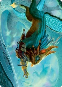 Toski, Bearer of Secrets Art Card (Gold-Stamped Signature) [Kaldheim Art Series] | Rock City Comics