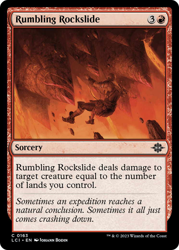 Rumbling Rockslide [The Lost Caverns of Ixalan] | Rock City Comics