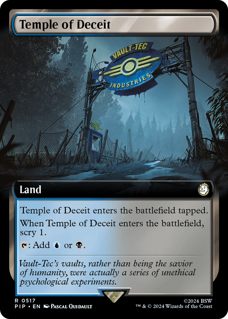 Temple of Deceit (Extended Art) [Fallout] | Rock City Comics