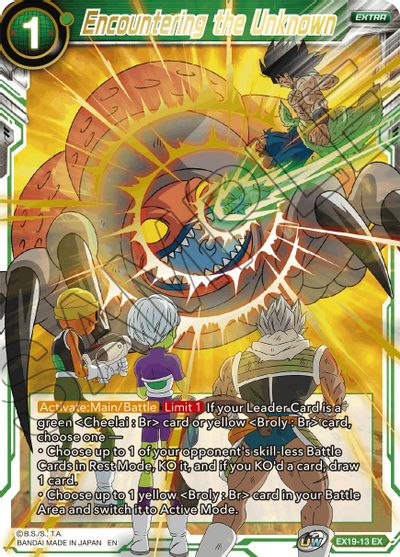 Encountering the Unknown (EX19-13) [Special Anniversary Set 2021] | Rock City Comics