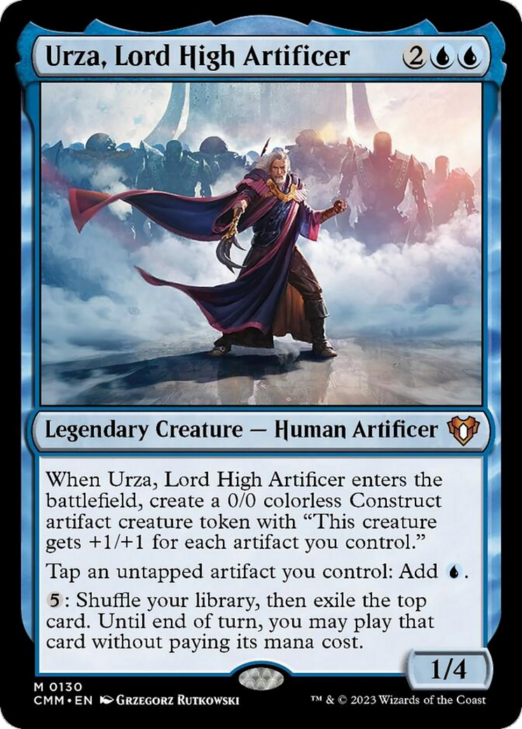 Urza, Lord High Artificer [Commander Masters] | Rock City Comics