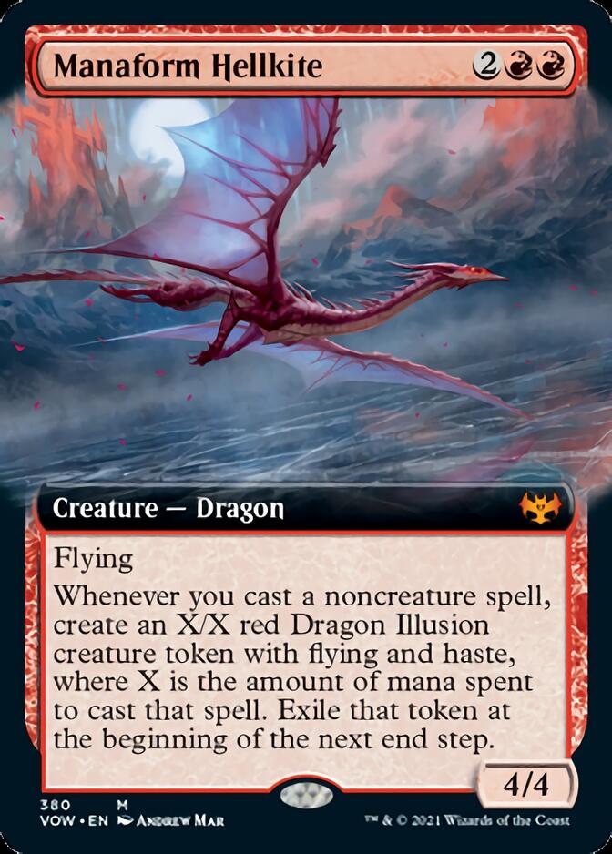 Manaform Hellkite (Extended Art) [Innistrad: Crimson Vow] | Rock City Comics