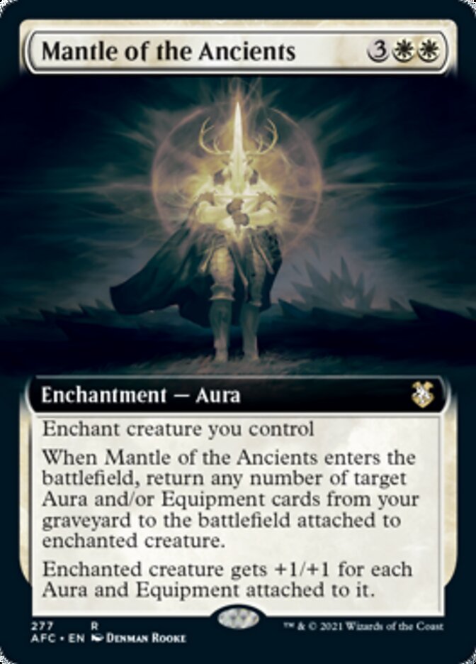 Mantle of the Ancients (Extended Art) [Dungeons & Dragons: Adventures in the Forgotten Realms Commander] | Rock City Comics